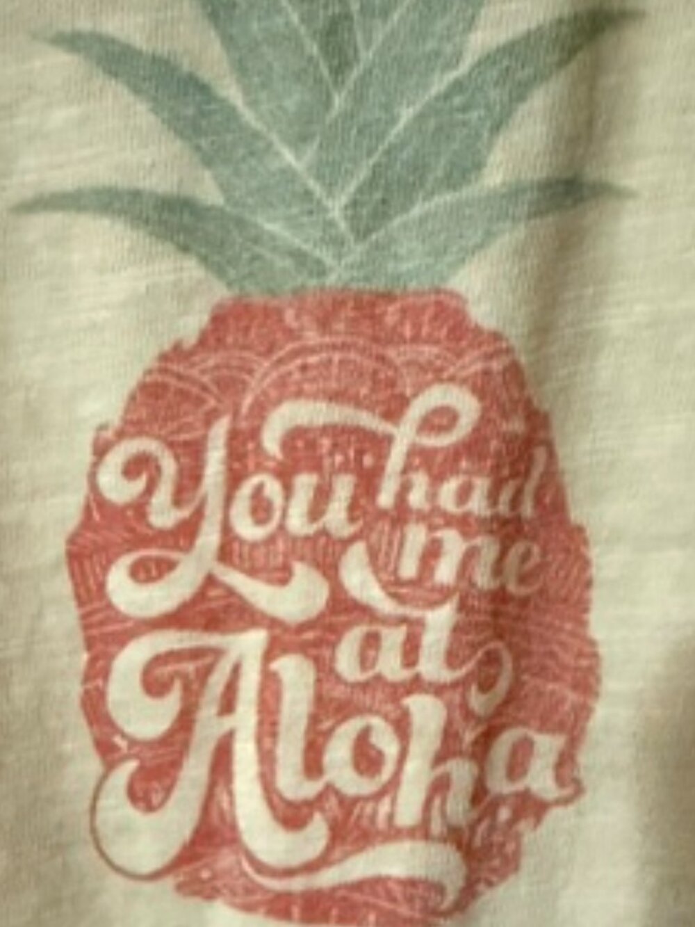 Pacific Creations SKU278 Women’s Large Yellow Aloha Hilo Hawaii Pineapple